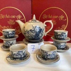 Bộ ấm chén cao cấp Phúc Liên Hoa Tịnh Ấm